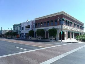 Main St in Old Gilbert, AZ